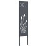Écran de confidentialité de jardin Anthracite 32 x 140 cm 537173537173