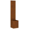 Écran de confidentialité de jardin Fretwork Rouillé 32 x 150 cm 537175537175