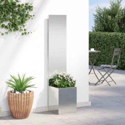 Écran de confidentialité de jardin Fretwork Argenté 32 x 150 cm 537177537177