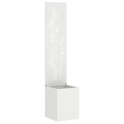 Écran de confidentialité de jardin Floral Blanc 32 x 150 cm 537178537178