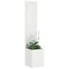 Écran de confidentialité de jardin Floral Blanc 32 x 150 cm 537178537178