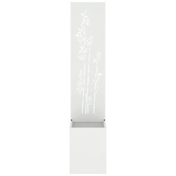 Écran de confidentialité de jardin Floral Blanc 32 x 150 cm 537178537178
