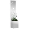 Écran de confidentialité de jardin Fretwork Argenté 32 x 150 cm 537183537183