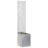 Écran de confidentialité de jardin Floral Argent 32 x 140 cm 537187537187