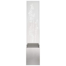 Écran de confidentialité de jardin Floral Argent 32 x 140 cm 537187537187