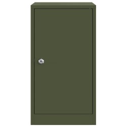 boîte aux lettres avec porte Vert olive 30 x 20 x 55 cm Acier 537188537188