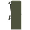 boîte aux lettres avec porte Vert olive 30 x 20 x 55 cm Acier 537188537188