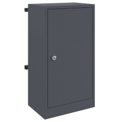 boîte aux lettres avec porte Anthracite 30 x 20 x 55 cm Acier 537189537189