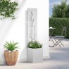 Écran de confidentialité de jardin Floral Argenté 32 x 150 cm 537191537191