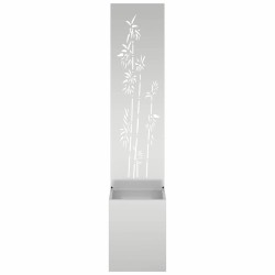 Écran de confidentialité de jardin Floral Argenté 32 x 150 cm 537191537191