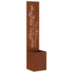 Écran de confidentialité de jardin Rouillé 32 x 32 x 150 cm 537193537193
