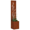 Écran de confidentialité de jardin Rouillé 32 x 32 x 150 cm 537193537193