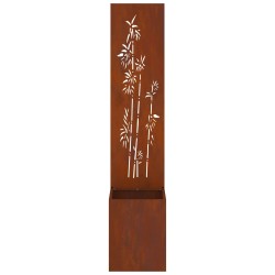 Écran de confidentialité de jardin Rouillé 32 x 32 x 150 cm 537193537193