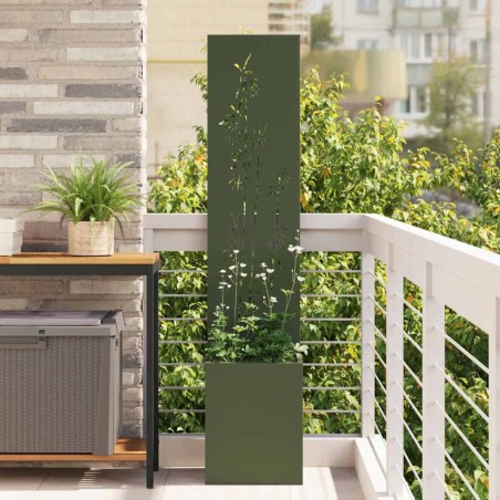 Écran de confidentialité de jardin Vert olive 32 x 32 x 150 cm 537195537195