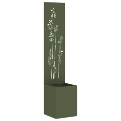 Écran de confidentialité de jardin Vert olive 32 x 32 x 150 cm 537195537195