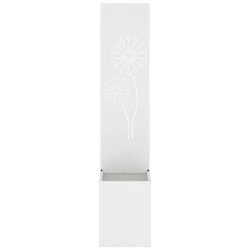 Écran de confidentialité de jardin Fretwork Blanc 32 x 150 cm 537198537198