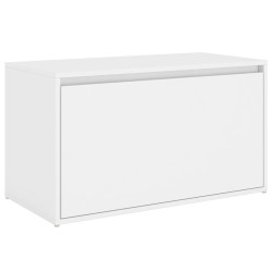 Banc d'entrée 80x40x45 cm Blanc Bois d’ingénierie 537199537199