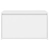Banc d'entrée 80x40x45 cm Blanc Bois d’ingénierie 537199537199