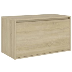 Banc d'entrée 80x40x45 cm Chêne sonoma Bois d'ingénierie 537200537200