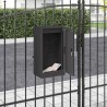 boîte aux lettres avec stockage Noir 30 x 20 x 55 cm Acier 537205537205