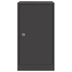 boîte aux lettres avec stockage Noir 30 x 20 x 55 cm Acier 537205537205