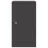 boîte aux lettres avec stockage Noir 30 x 20 x 55 cm Acier 537205537205