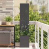 Écran de confidentialité de jardin Noir 32 x 32 x 150 cm 537206537206
