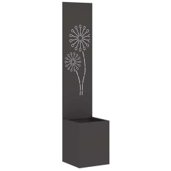 Écran de confidentialité de jardin Noir 32 x 32 x 150 cm 537206537206