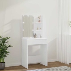 Coiffeuse avec LED blanc 60x40x140 cm 537213537213