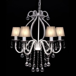 Chandelier avec 2300 cristaux Blanc 537215537215