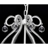 Chandelier avec 2300 cristaux Blanc 537215537215