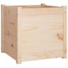 Jardinières d'extérieur 2 pcs 50x50x50 cm bois de pin massif 537221537221