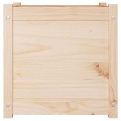 Jardinières d'extérieur 2 pcs 50x50x50 cm bois de pin massif 537221537221