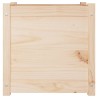 Jardinières d'extérieur 2 pcs 50x50x50 cm bois de pin massif 537221537221
