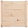 Jardinières d'extérieur 2 pcs 50x50x50 cm bois de pin massif 537221537221