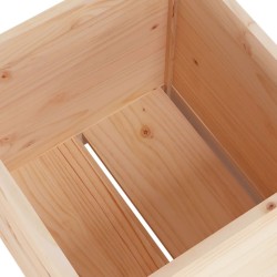 Jardinières d'extérieur 2 pcs 50x50x50 cm bois de pin massif 537221537221