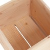 Jardinières d'extérieur 2 pcs 50x50x50 cm bois de pin massif 537221537221