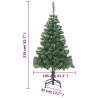 Arbre de Noël artificiel et support Acier 210 cm 910 branches 537222537222