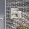 Boîte de dépôt de colis avec stockage Argenté 47,5 x 38 x 59 cm 537225537225