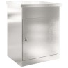 Boîte de dépôt de colis avec stockage Argenté 47,5 x 38 x 59 cm 537225537225