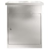 Boîte de dépôt de colis avec stockage Argenté 47,5 x 38 x 59 cm 537225537225
