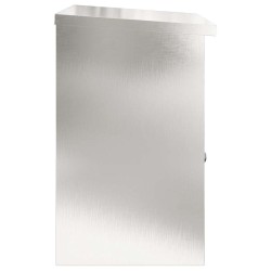 Boîte de dépôt de colis avec stockage Argenté 47,5 x 38 x 59 cm 537225537225