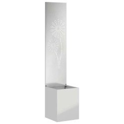 Écran de confidentialité de jardin Fretwork Argenté 32 x 150 cm 537228537228