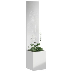 Écran de confidentialité de jardin Fretwork Argenté 32 x 150 cm 537228537228