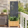 Écran de confidentialité de jardin Anthracite 50 x 140 cm 537234537234