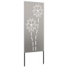 Écran de confidentialité de jardin Fretwork Rouillé 50 x 140 cm 537236537236
