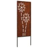 Écran de confidentialité de jardin Fretwork Rouillé 50 x 140 cm 537236537236