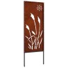 Écran de confidentialité de jardin Fretwork Rouillé 50 x 140 cm 537238537238