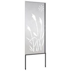 Écran de confidentialité de jardin Fretwork Argenté 50 x 140 cm 537240537240