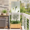 Écran de confidentialité de jardin Fretwork Argenté 50 x 140 cm 537241537241
